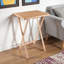 Ensemble de tables à collation 5 pièces Ilsefriede en bois fini naturel, H 25,93 po x L 18,77 po x P 14,28 po-1316466955
