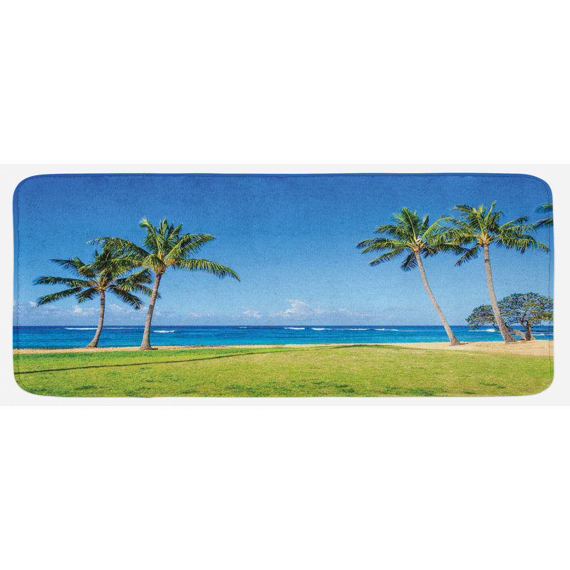 Tapis de cuisine hawaii
