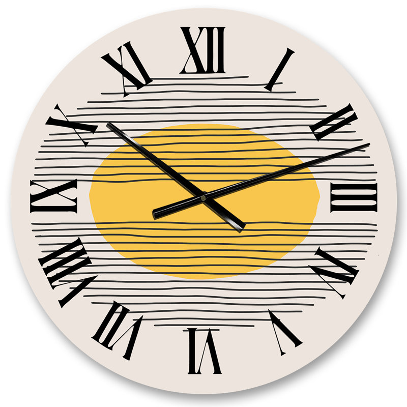 Horloge murale Minimal Late 20S, Moyen