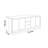 Stylish Creative Multifunctional Kitchen Island Fit for Kitchen Living Rooms Dining Rooms