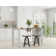 Fabron Swivel Counter Stool with Metal Frame