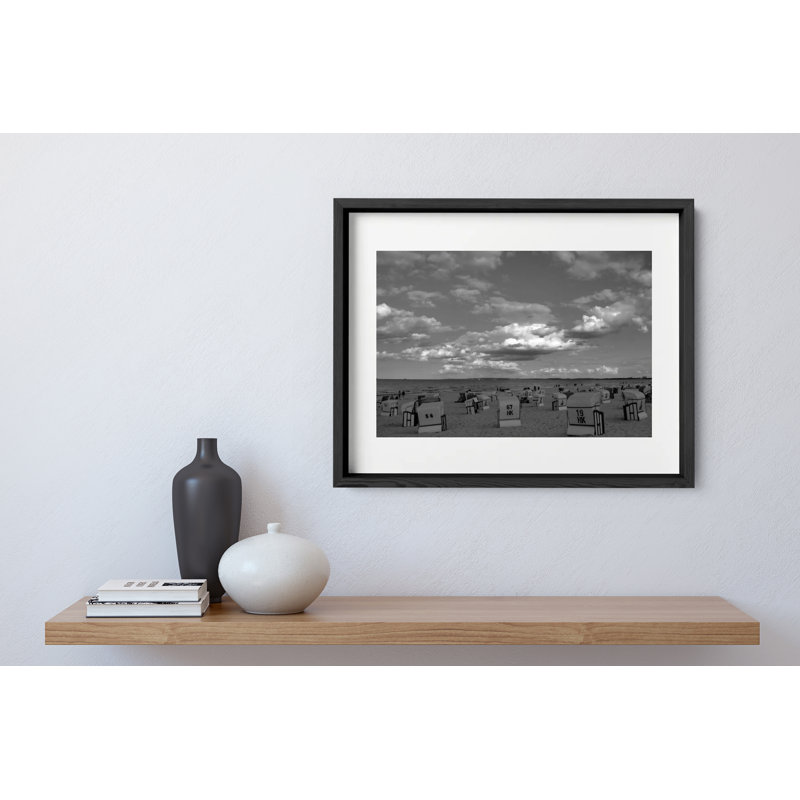 Baltic 54 Print by Joseph Regan, Black, 14" H x 16" W x 0.75" D