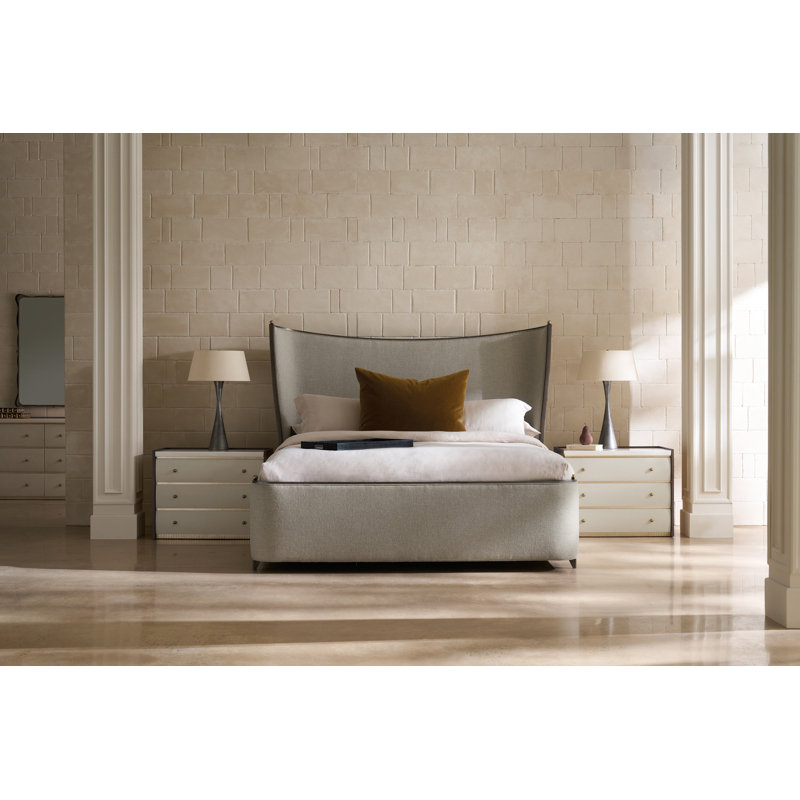 Provence Linen Spindle Bed, Queen