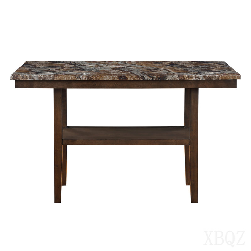 Table de bar brune