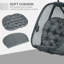 Spafford Hanging Swing Chair w/ Thick Cushion, Patio Chair, Dark Grey