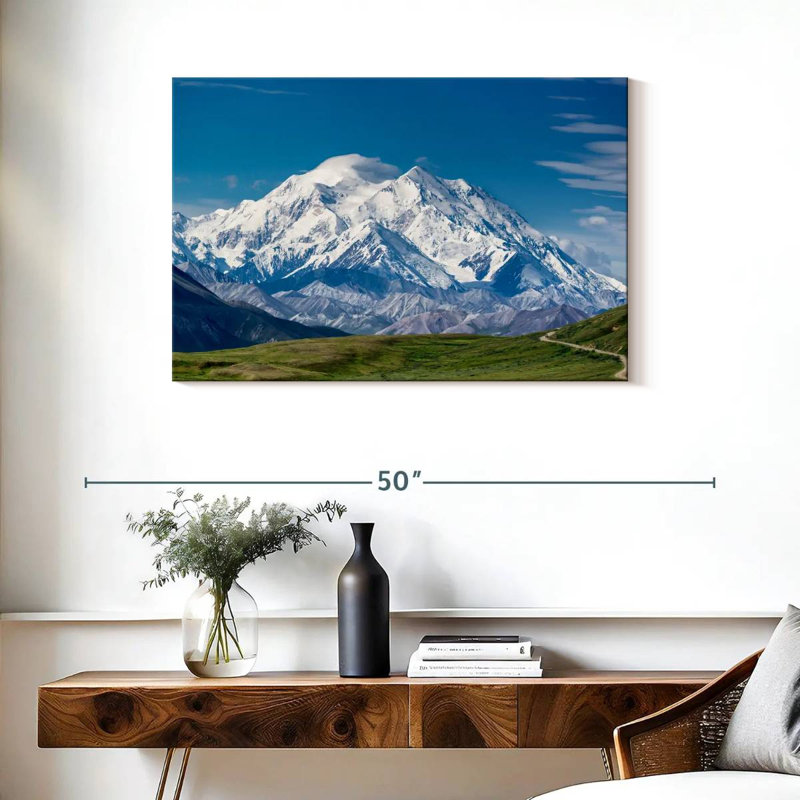 Alvord Mount McKinley Denali, 24" H x 36" W