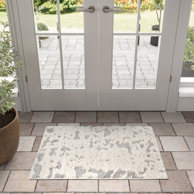 Tapis d'intérieur à poils longs Romanie, Rectangle 2 pi x 3 pi