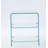 2 layer Tempered Glass Side Table, Clear glass Sofa Table