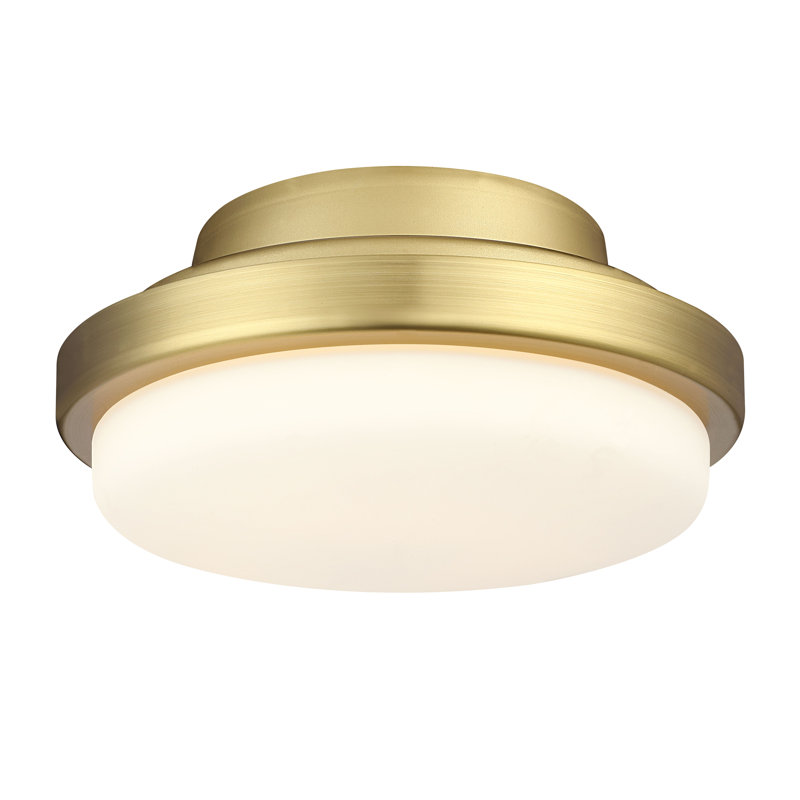 TriAire Ceiling Fan Correlated Color Temperature (CCT) Select LED Light Kit - Brushed Satin Brass, Brass