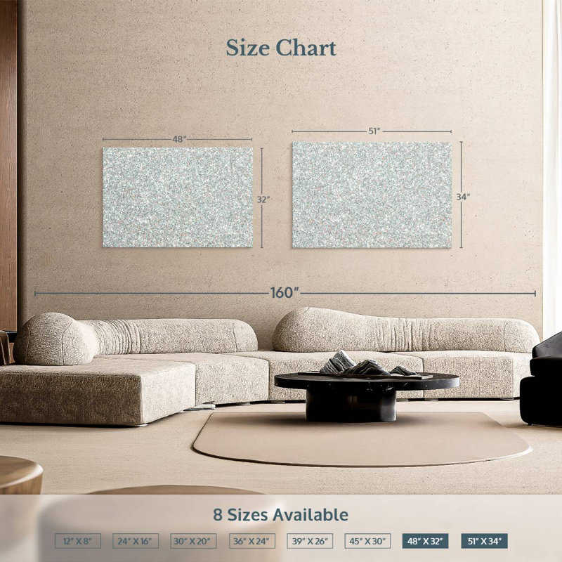 Kerner Silver Glitter Abstract