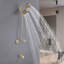 Système de douche mural avec douche à main 2-en-1, ensemble de garniture de douche à poignée double en laiton avec valve brute-101826910