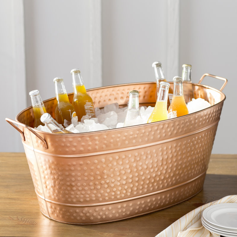 Patchogue Copper Beverage Tub