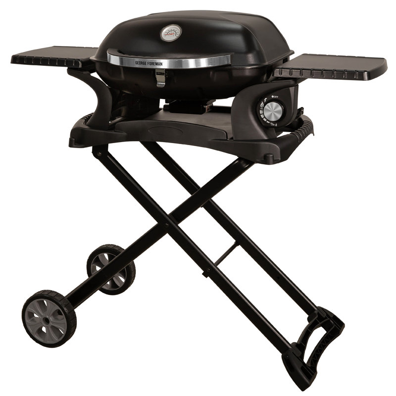 George Foreman Single Burner Portable Propane Gas Grill