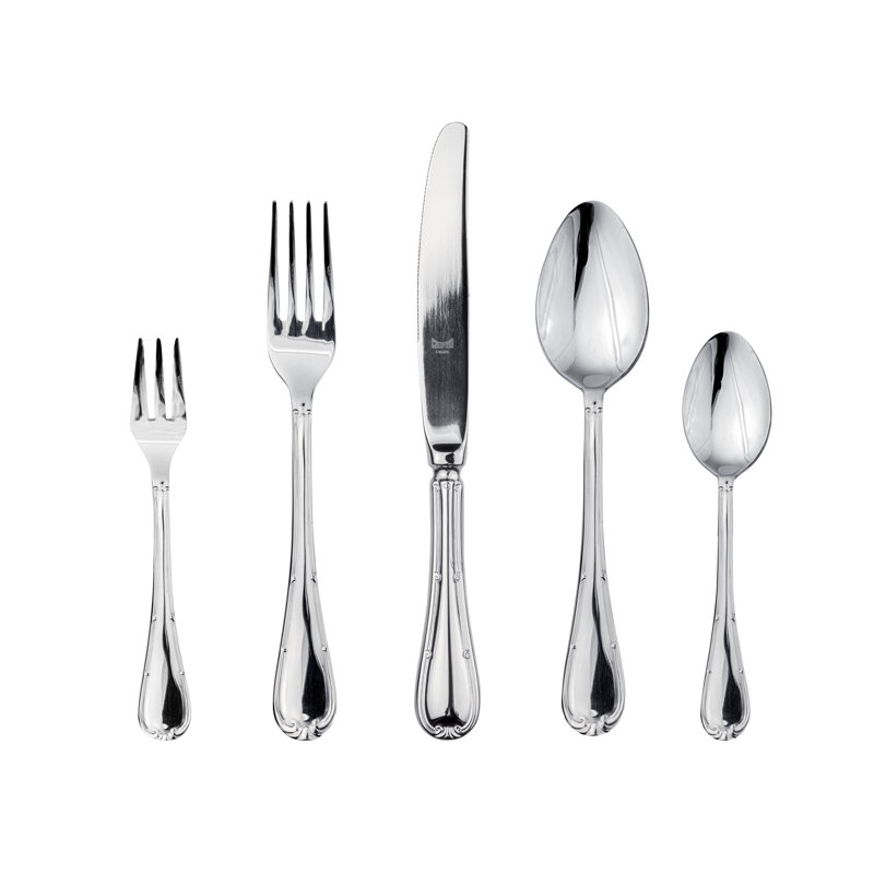 Raffaello 30 - Piece Stainless Steel Flatware Set - Service for 6