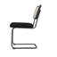 Chaise de travail en velours Annariitta
