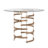 Arkesha Round Glass Top Dining Table-1877352755