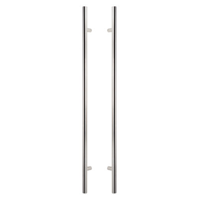Round Long Door Pull, Double-Sided