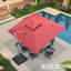 274cm X 335cm Rectangular Cantilever Parasol-826800024