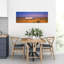 Truck and a car moving on a highway Highway 5 California USA 1 Piece Wrapped Canvas Panoramic Wall Art-1576077513