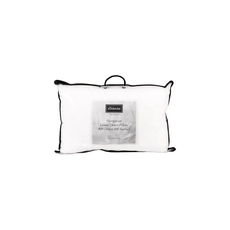 90% Hungarian Goose Down Pillow, Standard