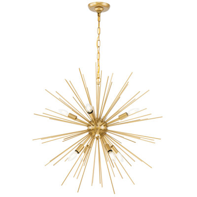 Sumler 8-Light Dimmable Sputnik Sphere Chandelier 