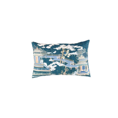 Coussin oriental en soie fine turque 16 po x 24 po