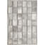 Area Cowhide Geometric Area Rug in Gray-1962429023