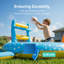 Piscine pour enfants avec glissade gonflable Kiddie