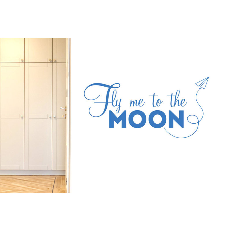 Wall Decal, Medium, Blue