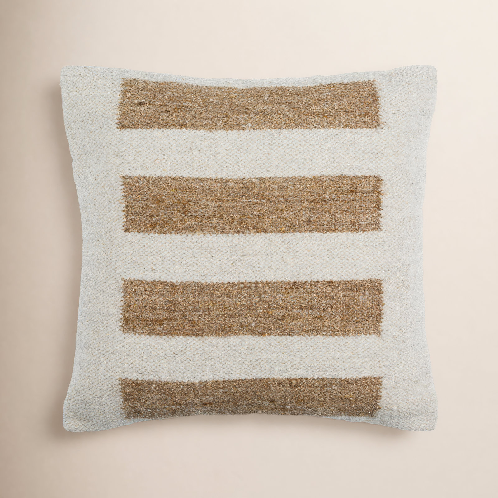 Osmund Geometric Throw Pillow, Brown, Pillow Cover Only - No Insert, 20" x 20"