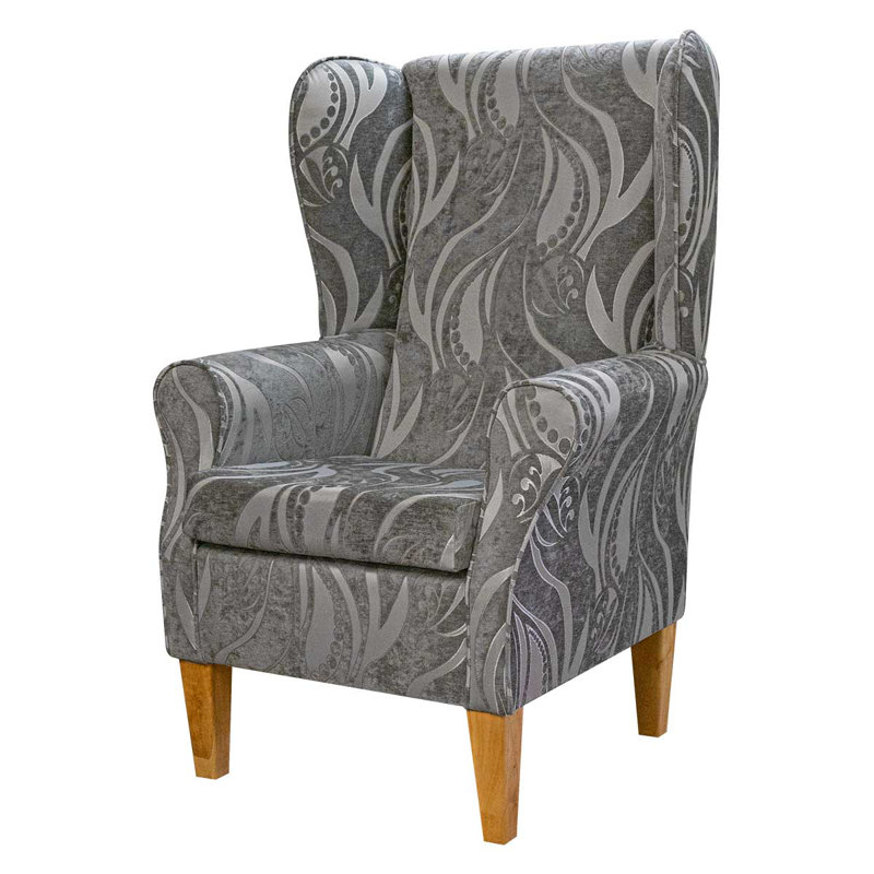 79cm Wide Tufted Wingback Chair