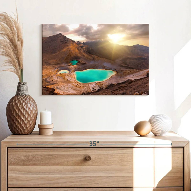 Kavia Sunkissed Emerald Lakes, 16" H x 24" W