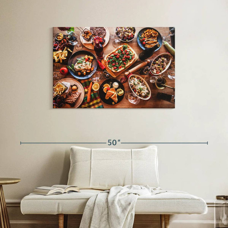 Yarlin Food Feast, 26" H x 39" W