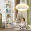 Bibliothèque pivotante à 360 ° - Petite bibliothèque pivotante ronde pour petits espaces - Blanc