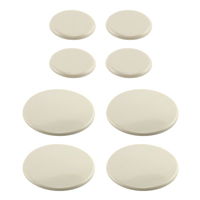 Prime-Line 8 Piece Plastic Reusable Glide Set