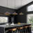 Adjustable Height Single Pendant With Metal Cap-516906329