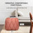 Orvella 17' Red Rectangular Upholstered Pouf Ottoman-676280811