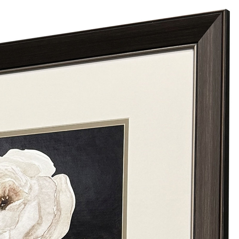 Botanical on Black Framed Art