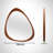 Irregular Natural Wood Frame Wall Mirror-1530324971-1530324969