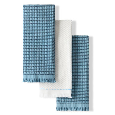 KITCHENAID Gourmet Series Gridlines Kitchen Towels 3-Pack
