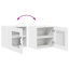 Vidaxl Kitchen Cabinet With Shelf High Gloss White 40 X 31 X 40 Cm