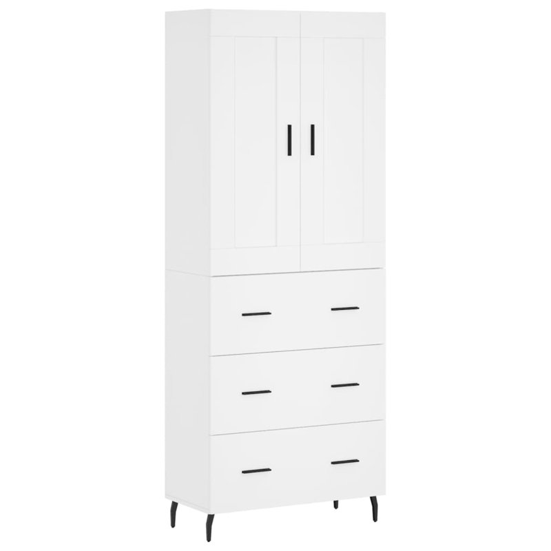 69.5cm Sideboard, White