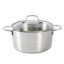 Batterie de cuisine en acier inoxydable non toxique 10 pièces Sur La Table Kitchen Essentials avec base encastrée Tripli