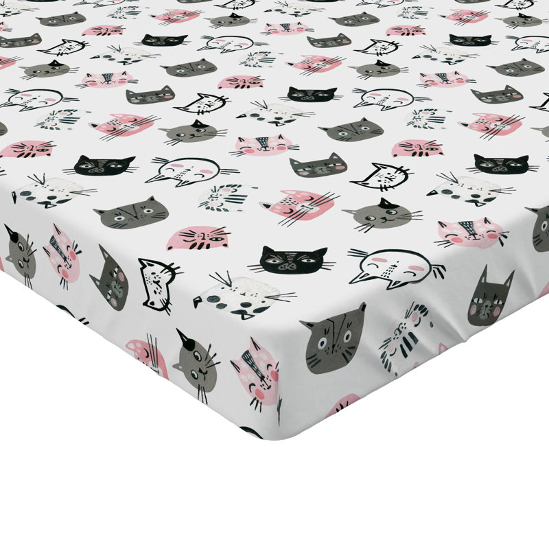 Drap-housse pour chat Ambesonne, Drap-housse de taille simple