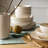 over&back Woven Frayed Chambray Table Runner-101293213-101293210