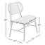 Chaise d'appoint en bois massif Millsap-1343376196