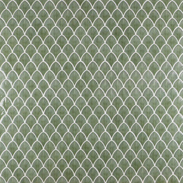 Divine 9.05'' W x 12.79'' Polished Glass Fishscale Mosaic Wall Tile (0.8 Sq. Ft. / Each)