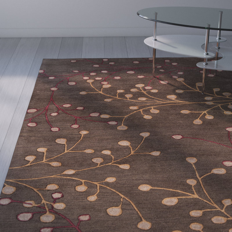 Elsberry Wool Floral Indoor Rug, Runner 3' x 12'
