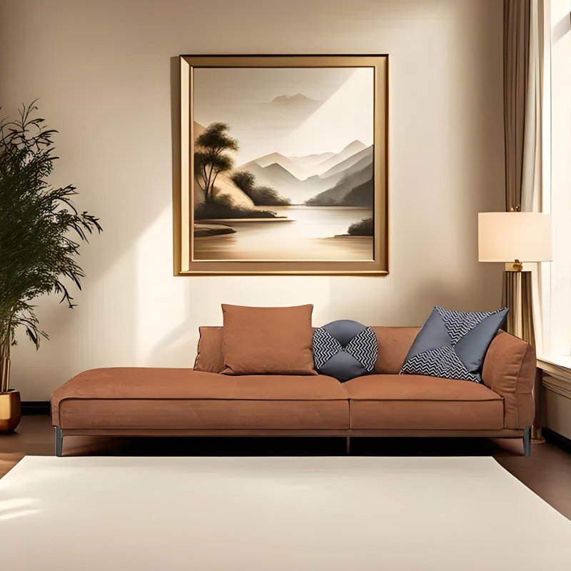 Chaise longue de loisirs moderne et simple, Orienté à droite
