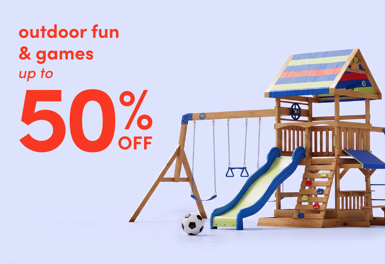 outdoor fun & games clearance